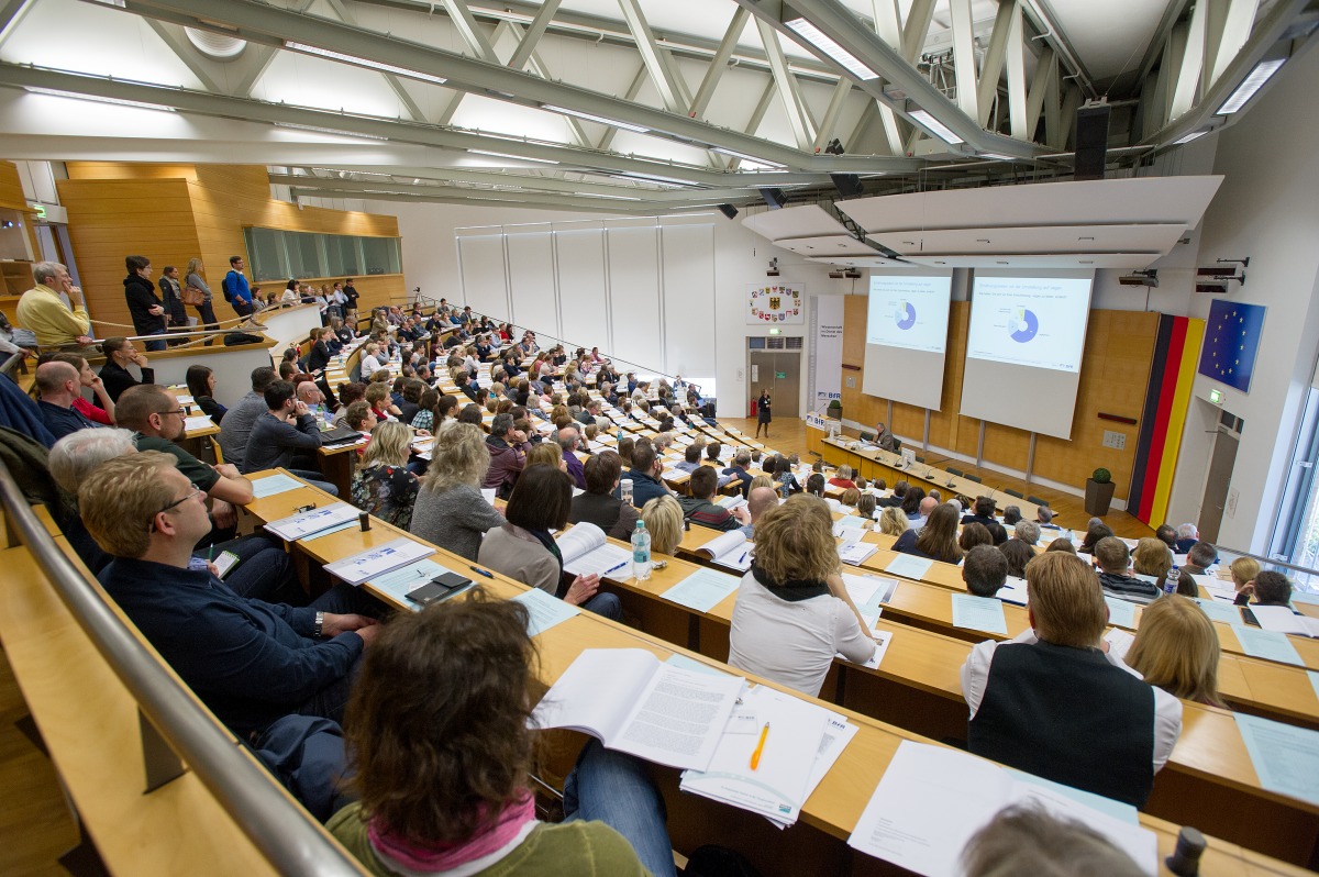 Hoersaal mit Publikum